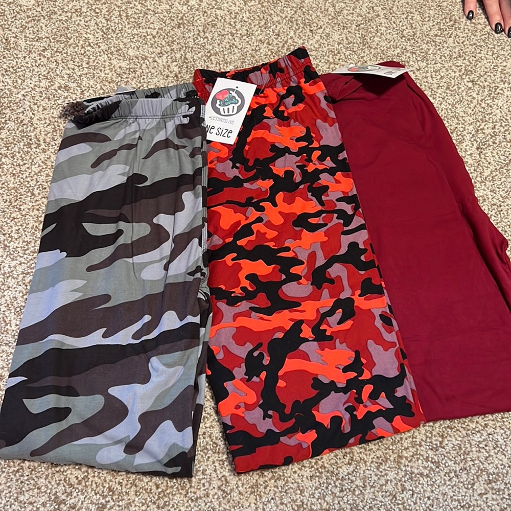Pack of 3 leggings.